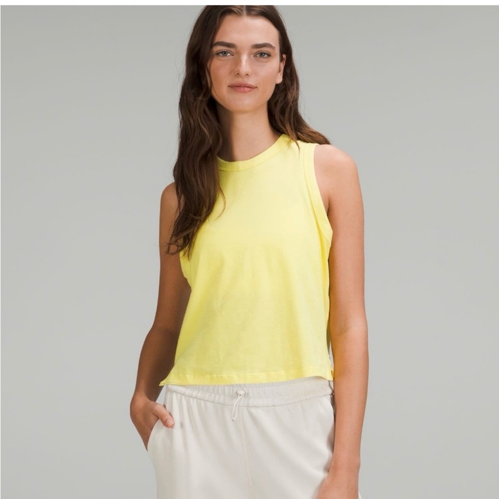 NWT Lululemon Classic Fit Cotton-blend Tank